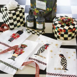 MacKenzie-Childs Courtly Check Round Jewelry Box* Bed & Bath