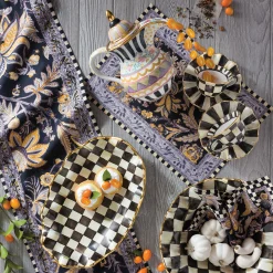 MacKenzie-Childs Courtly Check Saucer* Outdoor Entertaining