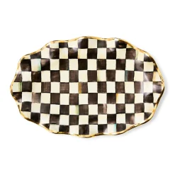 MacKenzie-Childs Courtly Check Serving Platter* Outdoor Entertaining