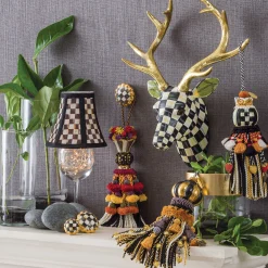 MacKenzie-Childs Courtly Check Shade - Chandelier* Room Accents