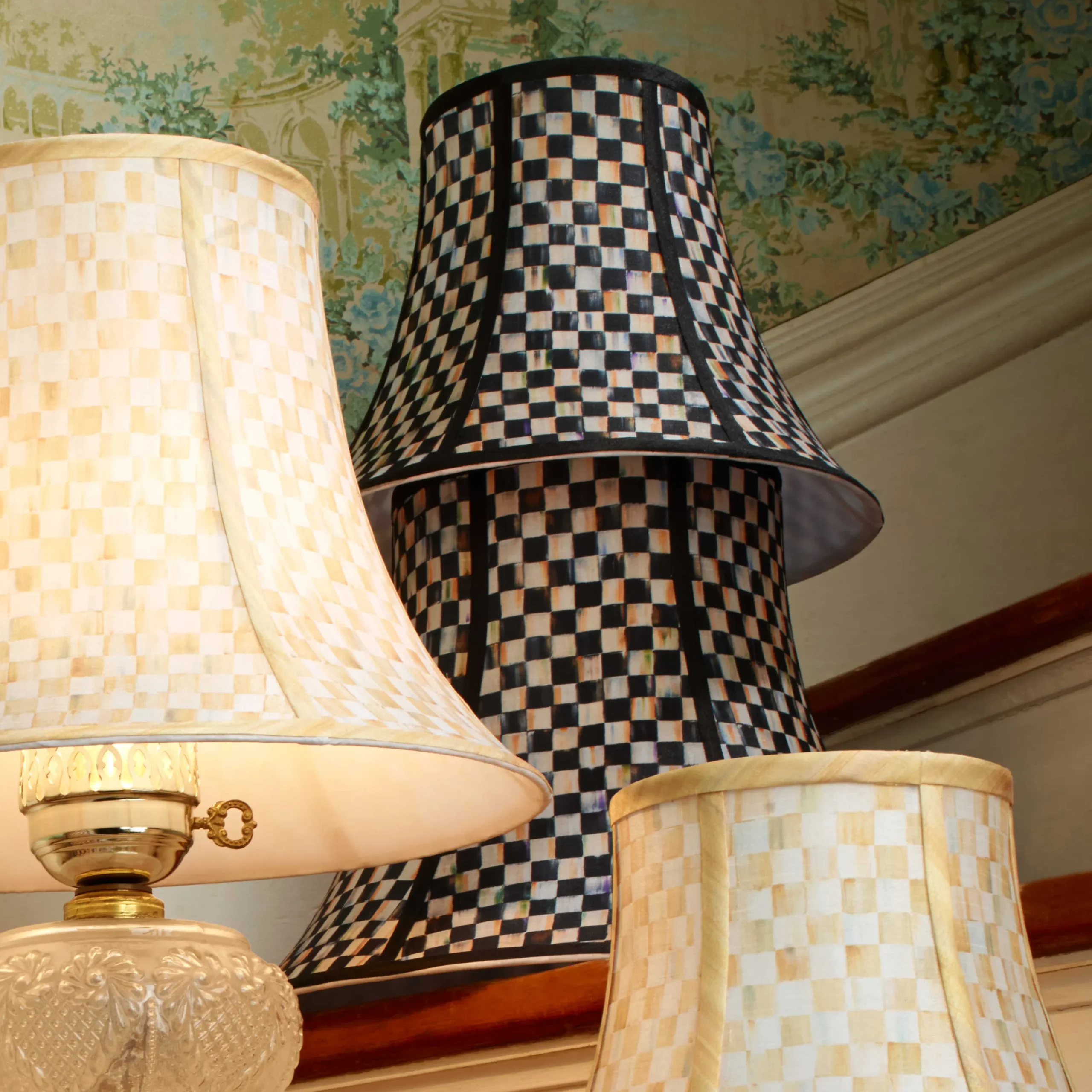 MacKenzie-Childs Courtly Check Shade - Medium* Room Accents