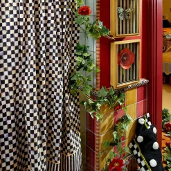 MacKenzie-Childs Courtly Check Shower Curtain* Bed & Bath