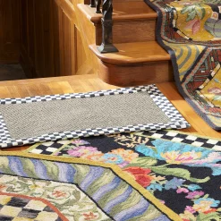 MacKenzie-Childs Courtly Check Sisal Rug - 2' X 3'* Rugs