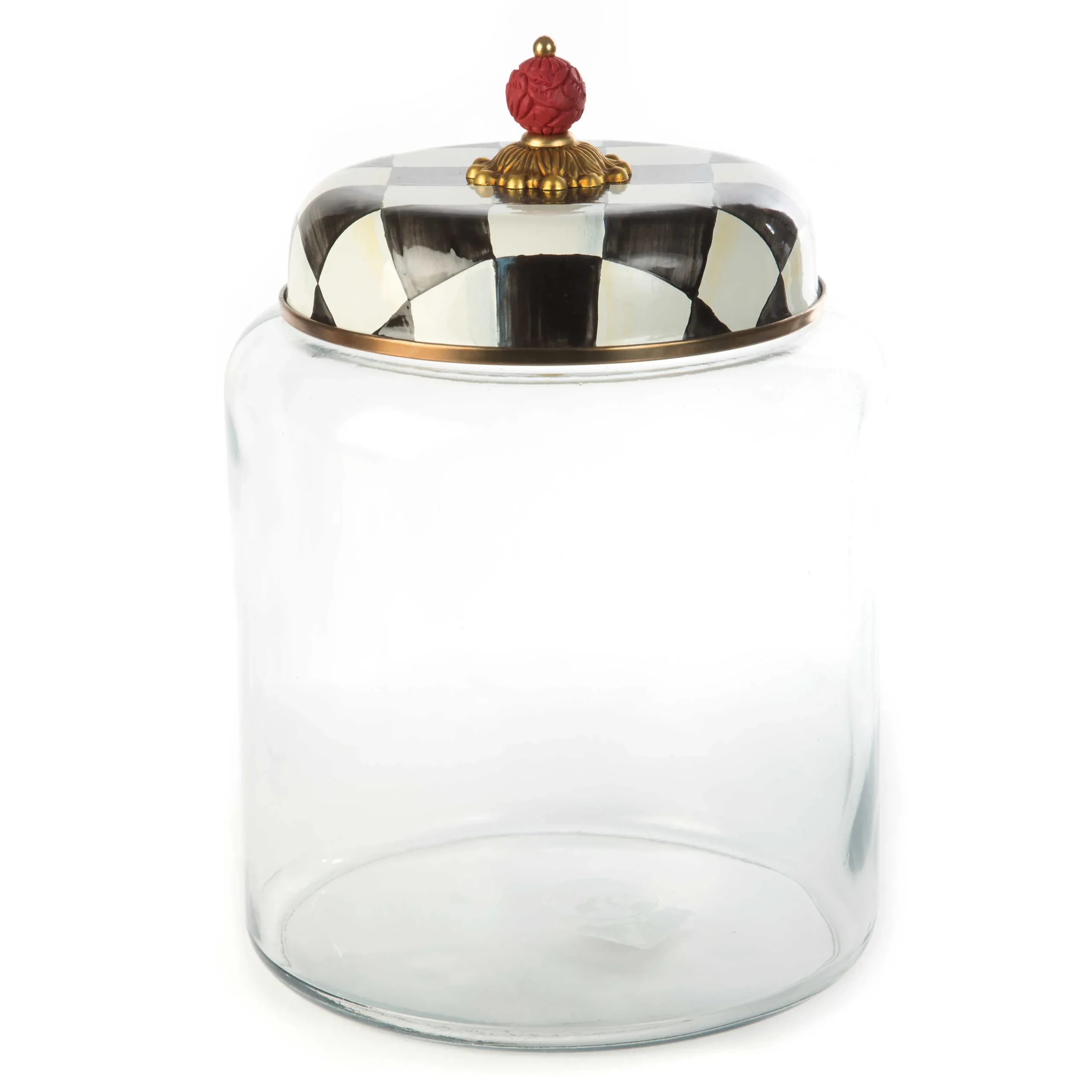 MacKenzie-Childs Courtly Check Storage Canister - Bigger* Kitchen Storage & Organization