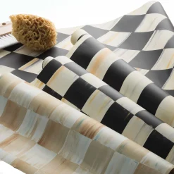 MacKenzie-Childs Courtly Check Wallpaper* Room Accents