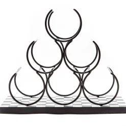 MacKenzie-Childs Courtly Check Wine Rack* Outdoor Entertaining