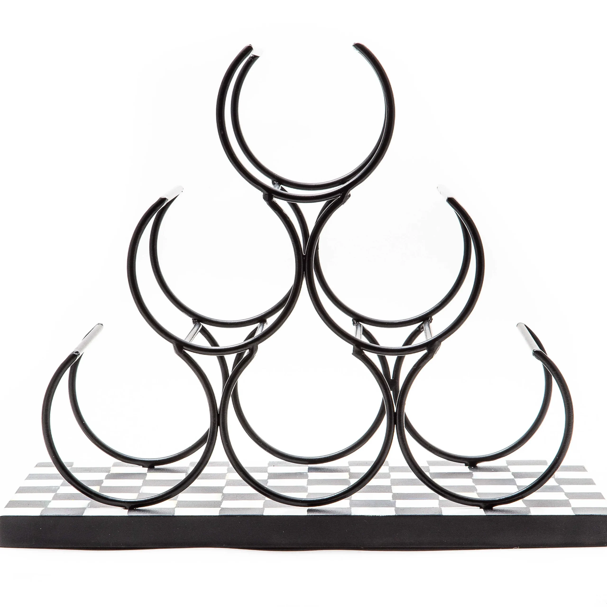 MacKenzie-Childs Courtly Check Wine Rack* Outdoor Entertaining