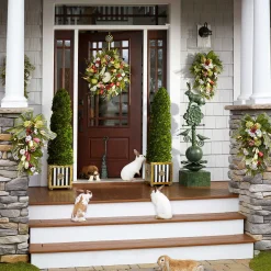 MacKenzie-Childs Courtly Check Wreath Hanger* Entryway & Porch