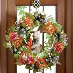 MacKenzie-Childs Courtly Check Wreath Hanger* Entryway & Porch