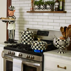 MacKenzie-Childs Courtly Chicken Flower Pot* Pots & Planters