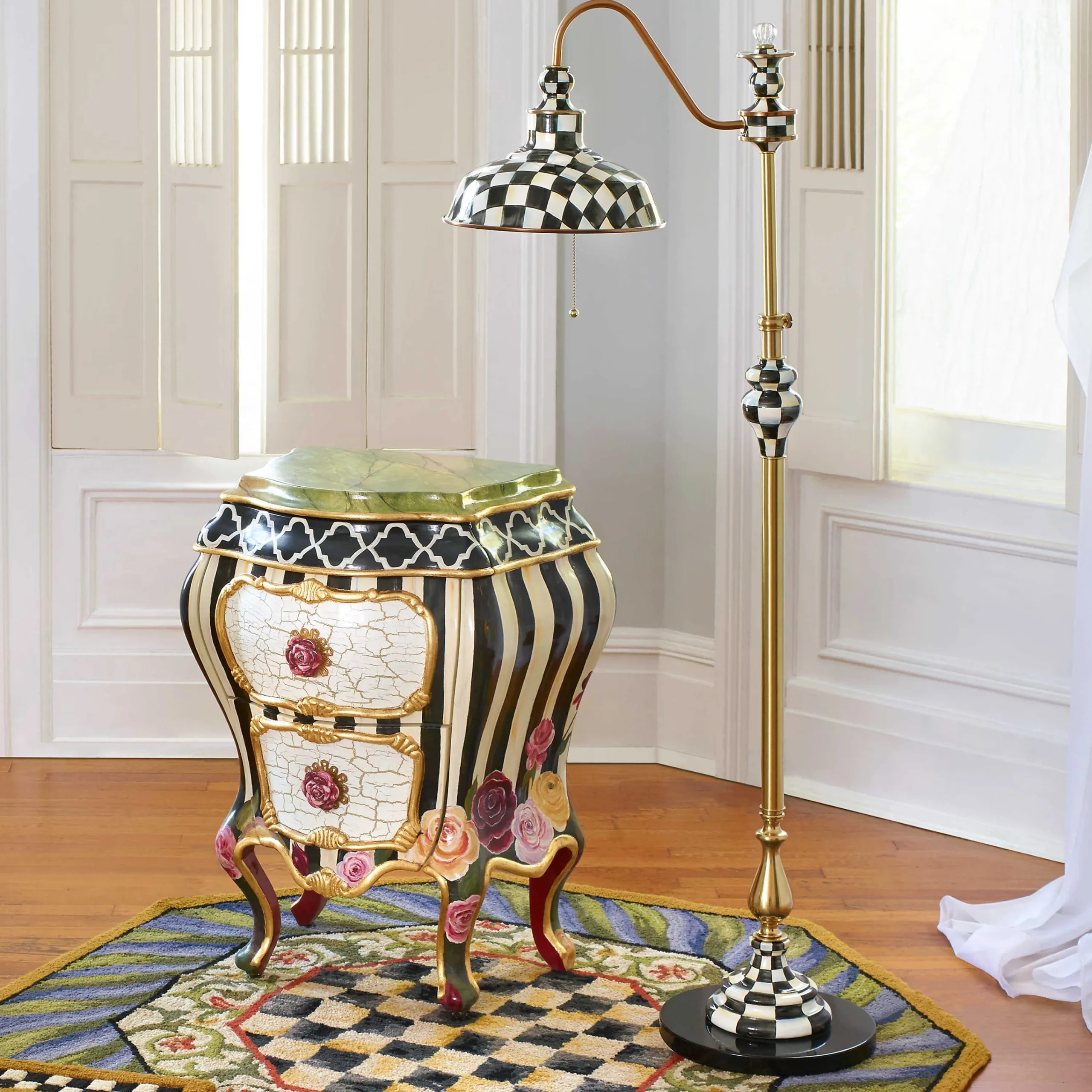 MacKenzie-Childs Courtly Farmhouse Floor Lamp* Lighting