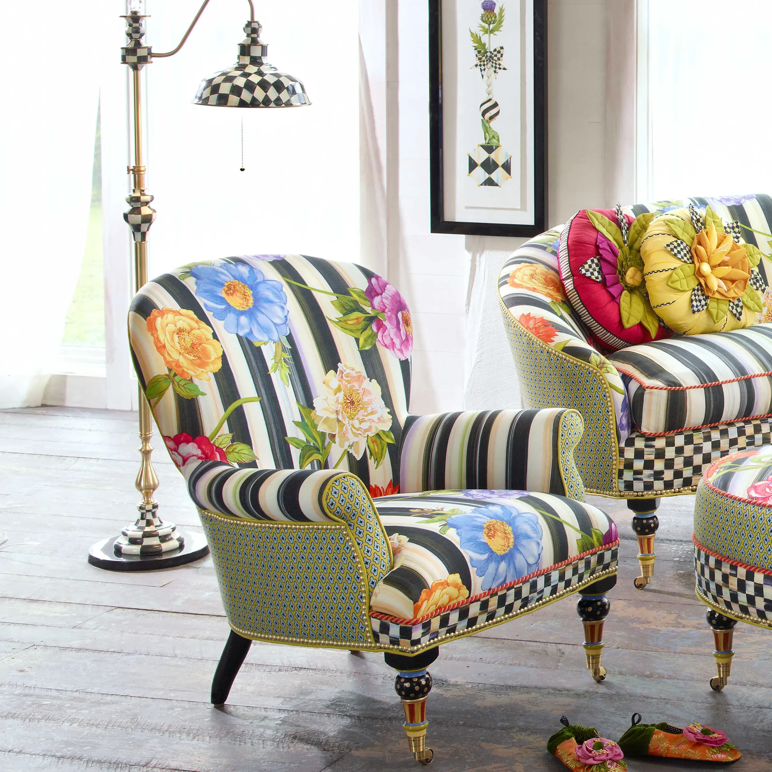 MacKenzie-Childs Courtly Farmhouse Floor Lamp* Lighting