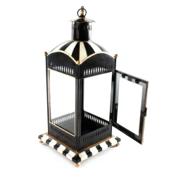 MacKenzie-Childs Courtly Stripe Candle Lantern - Large* Outdoor Decor