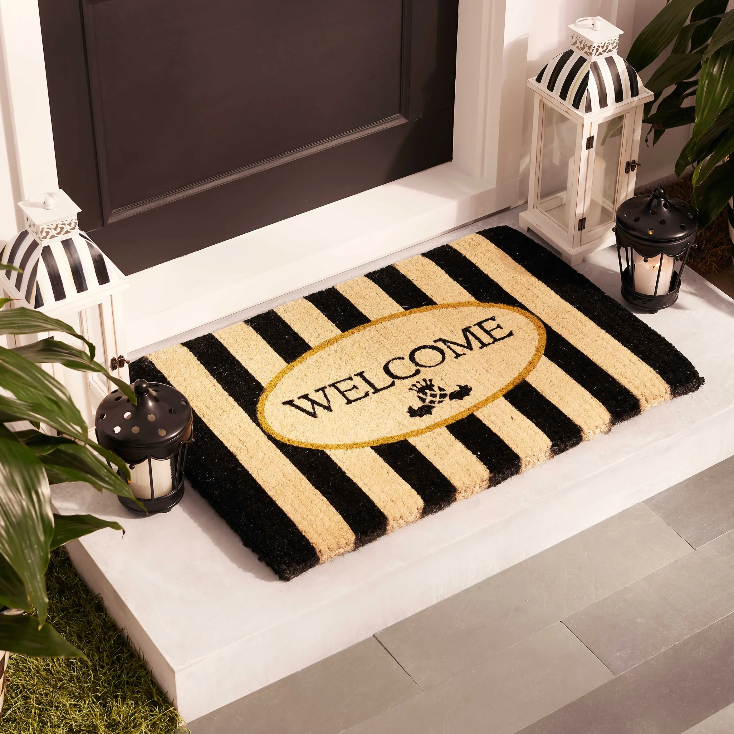 MacKenzie-Childs Courtly Stripe Lantern* Entryway & Porch