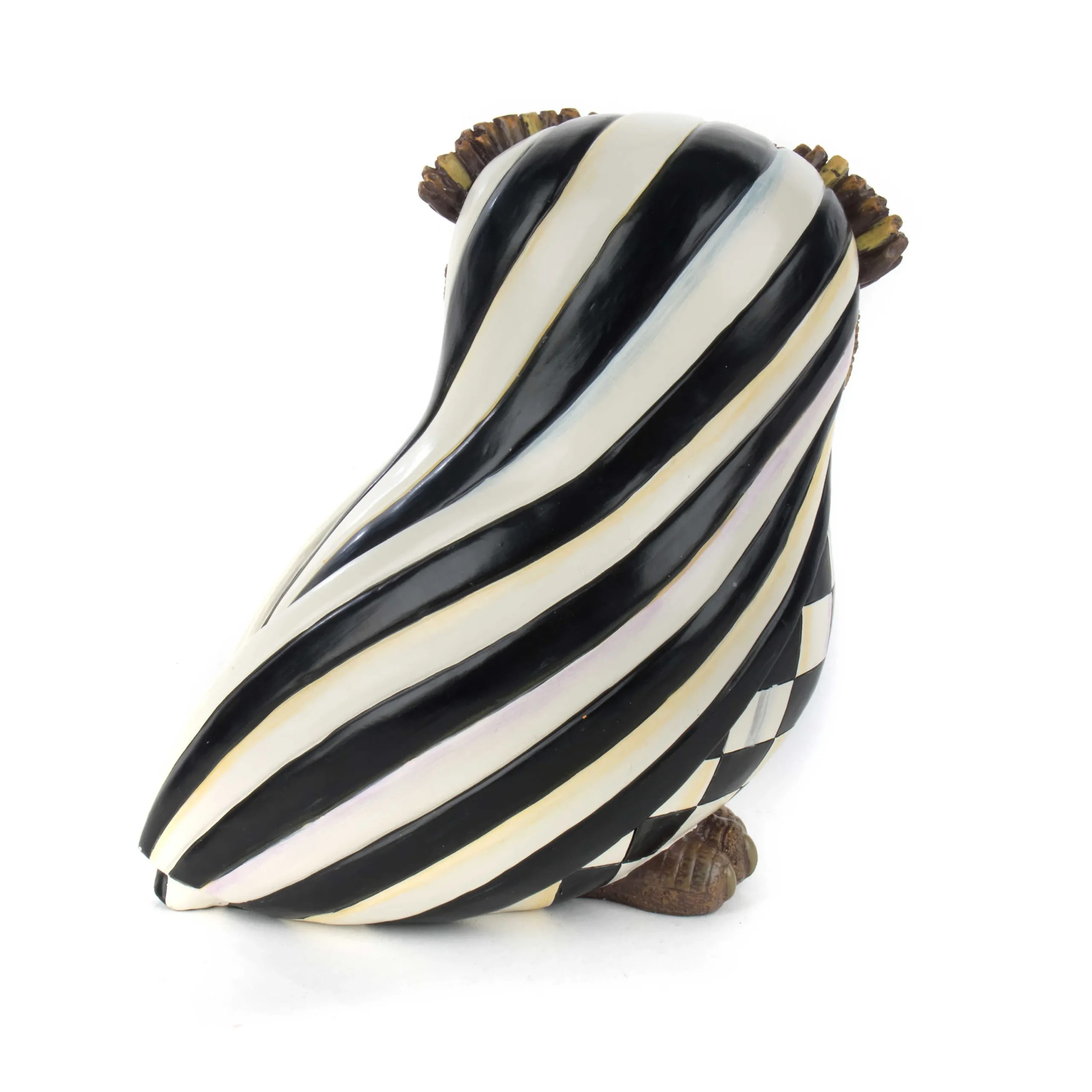 MacKenzie-Childs Courtly Stripe Owl* Room Accents