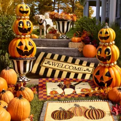 MacKenzie-Childs Courtly Stripe Urn* Pots & Planters