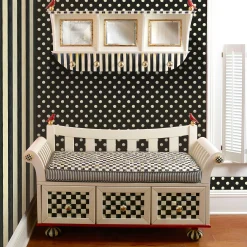 MacKenzie-Childs Courtly Stripe Wallpaper* Room Accents