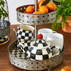 MacKenzie-Childs Courtly Tin Tiered Stand* Outdoor Entertaining
