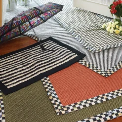 MacKenzie-Childs Courtly Twill Rug - 3' X 5'* Rugs