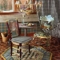 MacKenzie-Childs Dark Flower Basket Side Chair* Dining Room & Kitchen