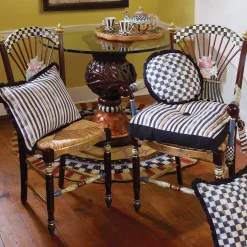 MacKenzie-Childs Dark Flower Basket Side Chair* Dining Room & Kitchen