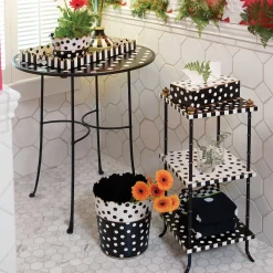 MacKenzie-Childs Dot Three Tier Table* Room Accents