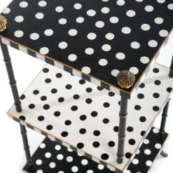 MacKenzie-Childs Dot Three Tier Table* Room Accents