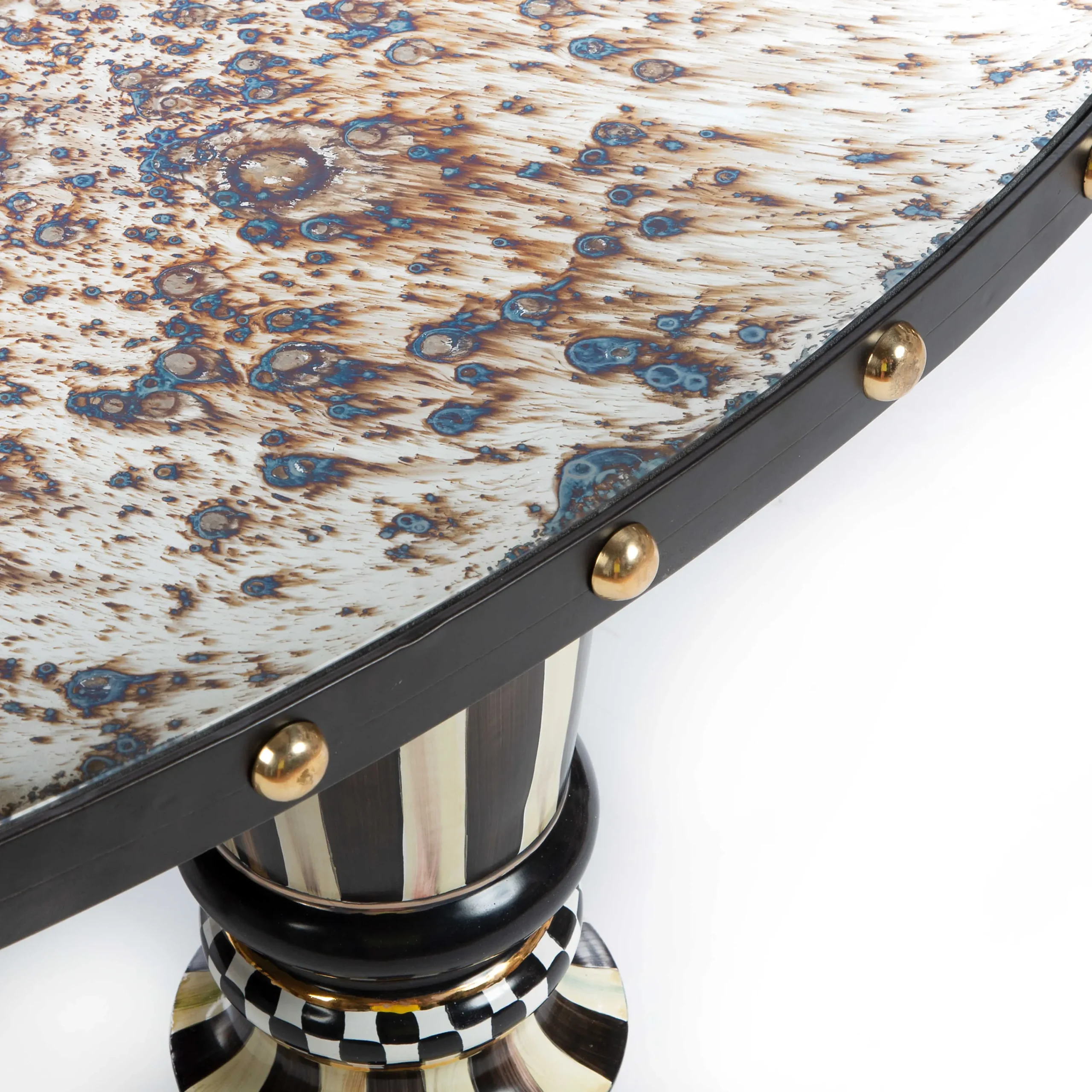 MacKenzie-Childs Dotography Coffee Table* Living Room