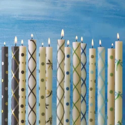 MacKenzie-Childs Dragonfly Dinner Candles - Black & Gold - Set Of 2* Candles & Fragrances