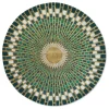 MacKenzie-Childs Emerald Sunburst Rug - 6' Round* Rugs