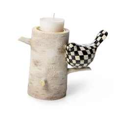 MacKenzie-Childs Farmhouse Birch Tealight Holder - Short* Candles & Fragrances