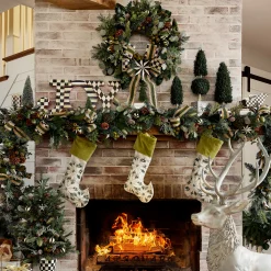 MacKenzie-Childs Farmhouse Cypress Tree - Medium* Greenery & Florals