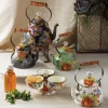 MacKenzie-Childs Flower Market 2 Quart Tea Kettle - Black* Tea Kettles
