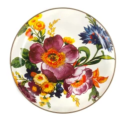 MacKenzie-Childs Flower Market Abundant Bowl - White* Outdoor Entertaining