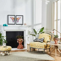 MacKenzie-Childs Flower Market Butterfly Wall Art - Set Of 2* Room Accents