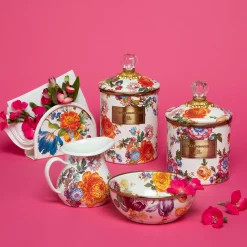 MacKenzie-Childs Flower Market Creamer - White* Outdoor Entertaining