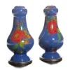 MacKenzie-Childs Flower Market Large Salt & Pepper Shakers - Lapis* Outdoor Entertaining