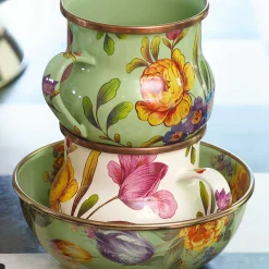 MacKenzie-Childs Flower Market Mug - White* Outdoor Entertaining