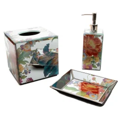 MacKenzie-Childs Flower Market Reflections Pump Dispenser* Bed & Bath