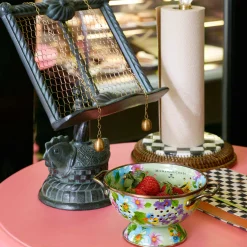 MacKenzie-Childs Flower Market Small Colander - Green* Kitchen Utensils & Tools