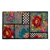 MacKenzie-Childs Flower Market Trellis Rug - Black - 3' X 5'* Rugs