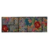 MacKenzie-Childs Flower Market Trellis Rug - Black - 2'8" X 8' Runner* Rugs