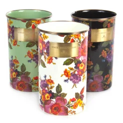 MacKenzie-Childs Flower Market Utensil Holder - White* Kitchen Storage & Organization