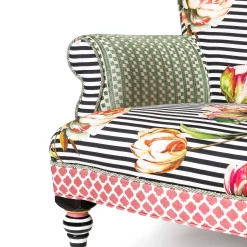 MacKenzie-Childs Flower Show Accent Chair* Living Room