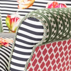 MacKenzie-Childs Flower Show Accent Chair* Living Room