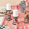 MacKenzie-Childs Flower Show Pillar Candle Holders - Set Of 2* Candles & Fragrances