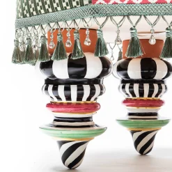 MacKenzie-Childs Flower Show Setting Seat* Living Room