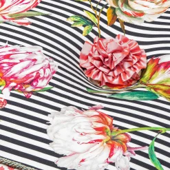 MacKenzie-Childs Flower Show Setting Seat* Living Room