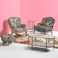 MacKenzie-Childs Flower Show Tuffet* Living Room