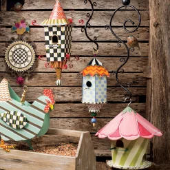 MacKenzie-Childs Flyer'S Folly Birdhouse* Garden Accessories